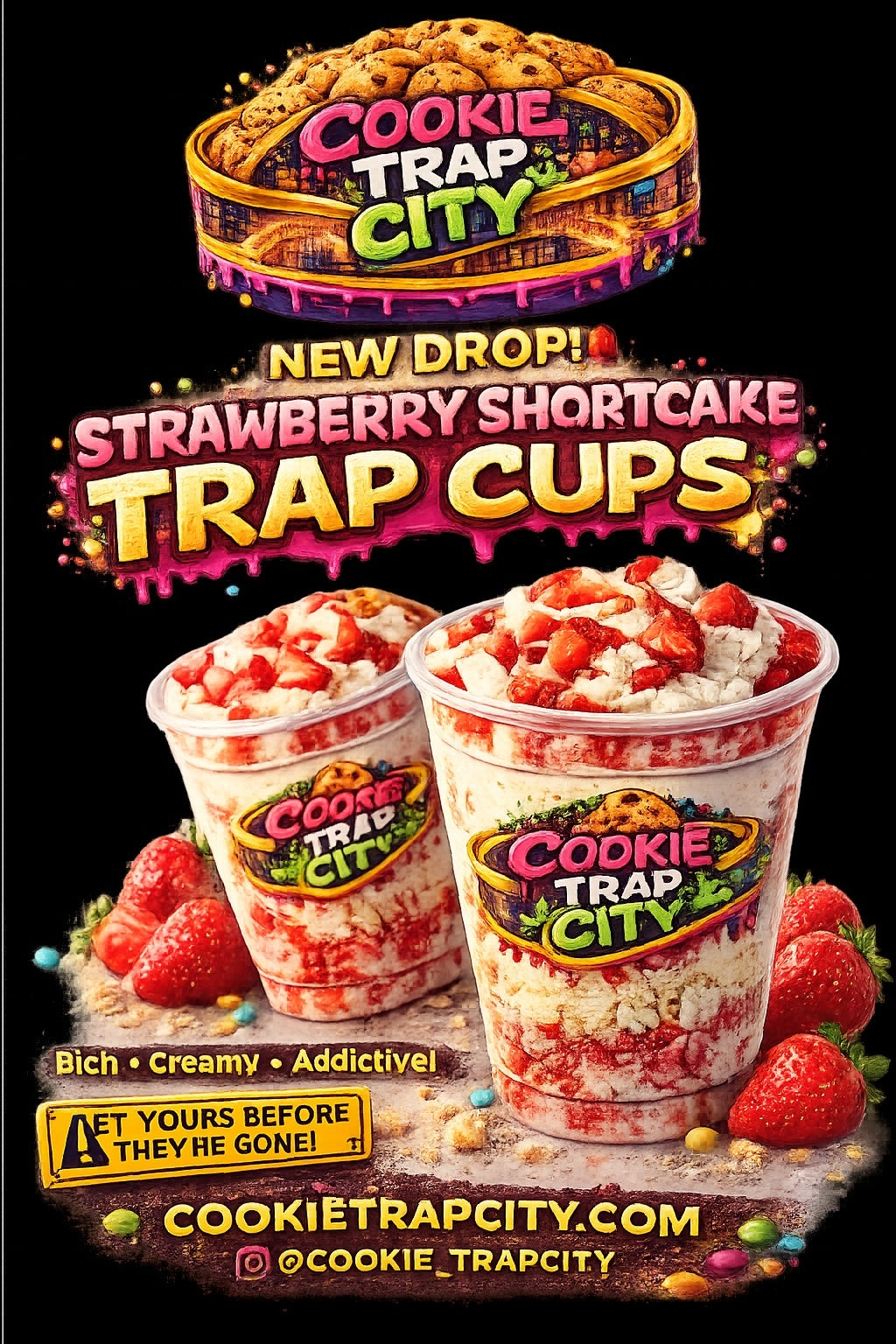 Strawberry Shortcake Trap Cup