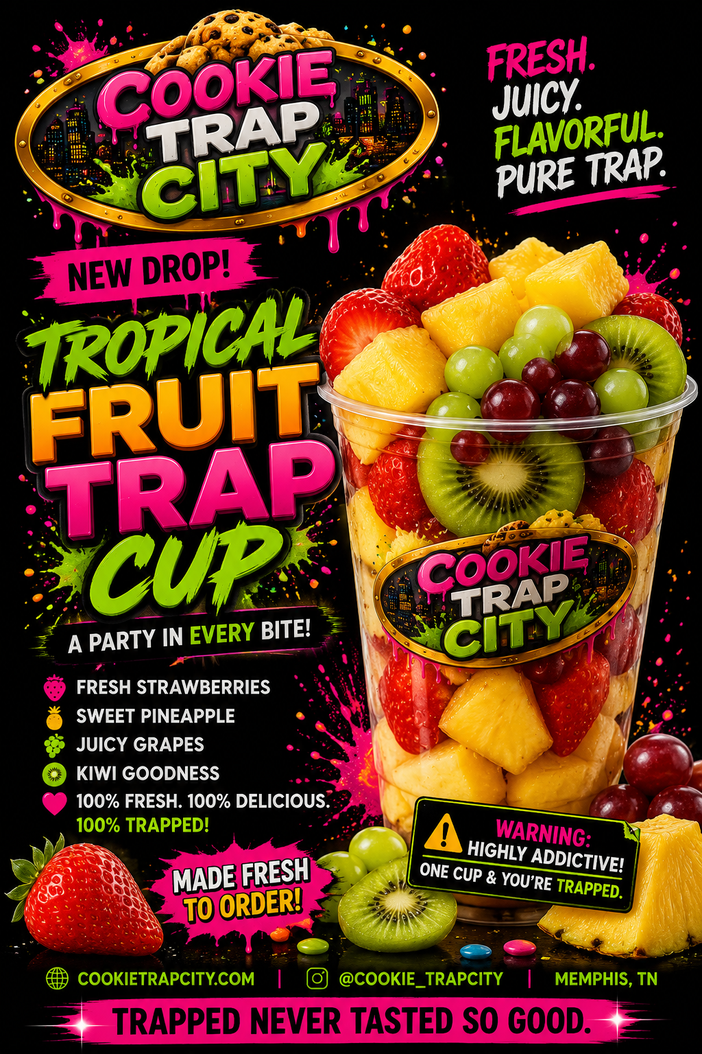 Tropical Fruit Trap Cup
